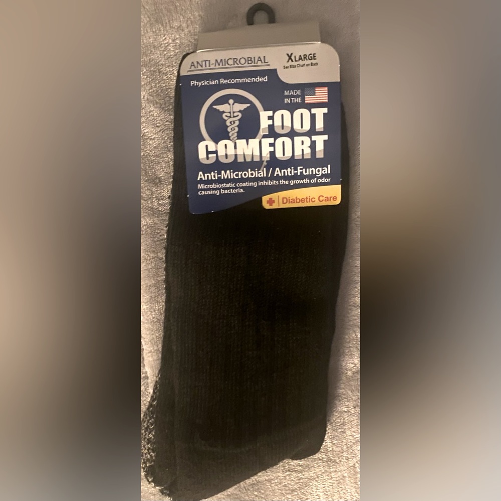 Anti-Microbial / Anti-Fungal Diabetic Socks